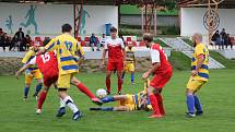 Fotbalový OP Prachaticka: Lhenice B - Nebahovy 2:2.