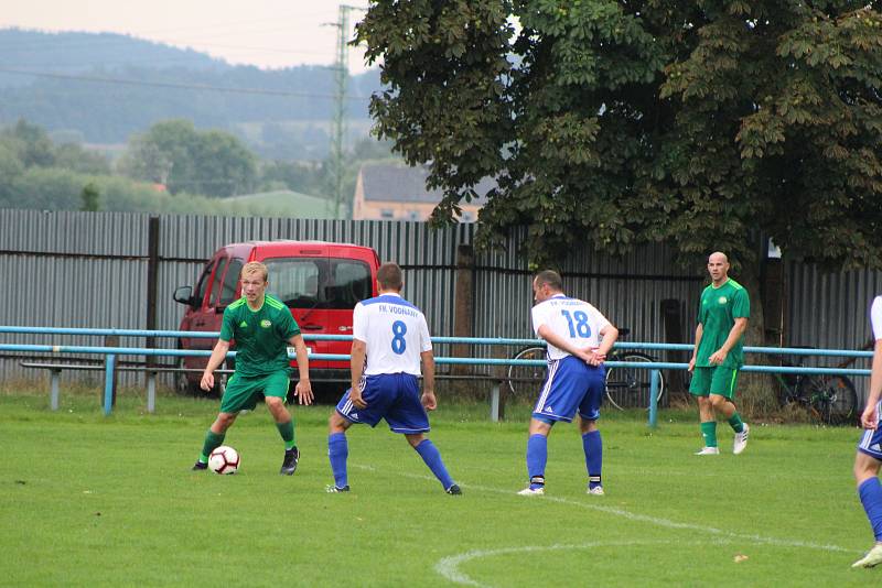 Fotbalová I.A třída: Vodňany - Prachatice 3:3.