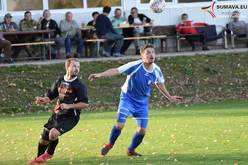 Fotbalový OP Prachaticka: Vacov B - Volary 5:2.