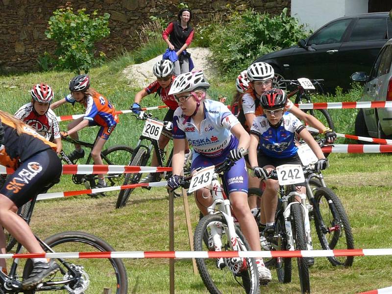 Bikeři jeli pohár ve Vyšovatce.