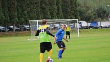 Fotbalová I.B třída: Slavoj Husinec - Osek B 4:2.