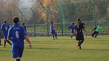 V okresním souboji porazili Lažišťští Vlachovo Březí 3:0.