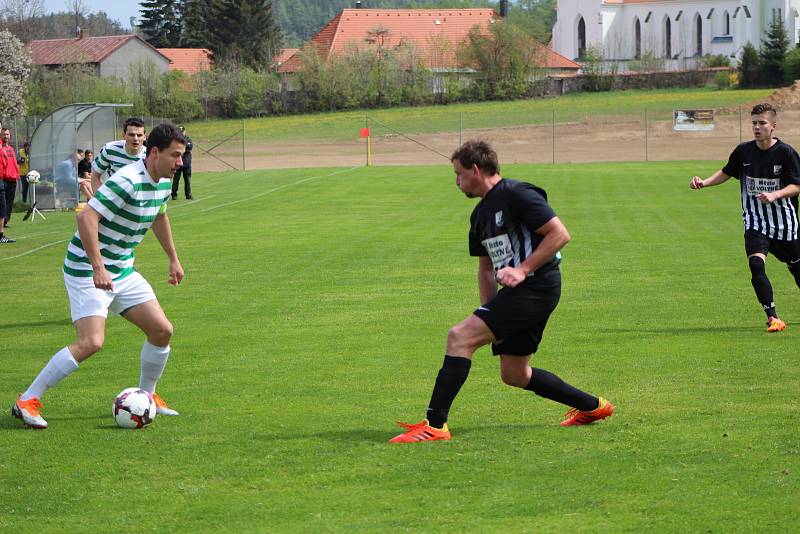 Fotbalová i.B třída: Vacov - Volyně 6:0.