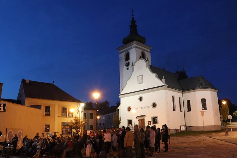 Prohlídky skončily projekcí. Foto: Ladislav Beran