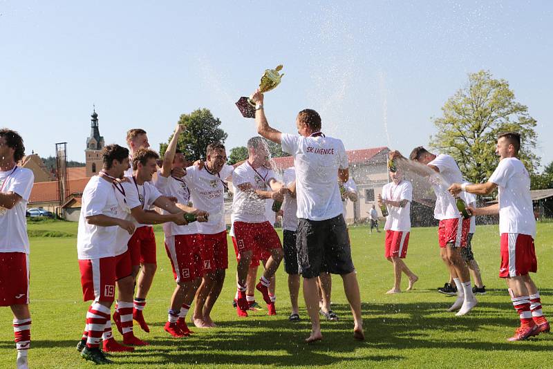 Lheničtí fotbalisté postupují do I.A třídy.