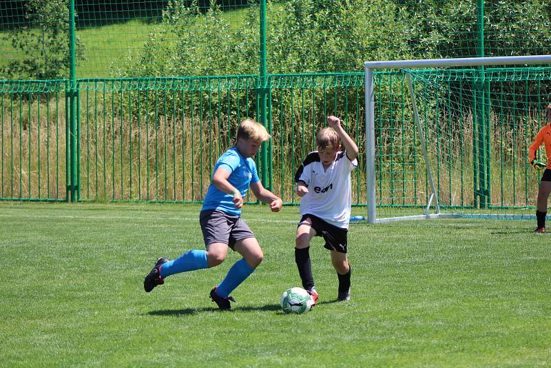 Mladí fotbalisté si zahráli zajímavý turnaj v Lažištích.