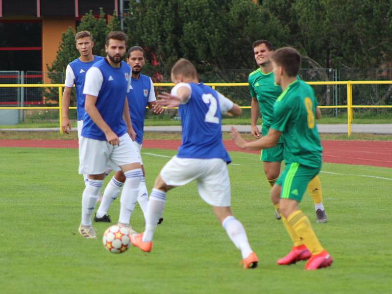 Tatran na podzim Třeboň porazil 3:2 (na snímku), nyní v Třeboni padl 0:1.