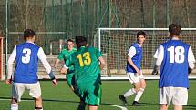 Fotbalový KP: Tatran Prachatice - Jiskra Třeboň 2:3 (2:1).