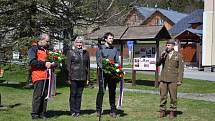 O víkendu připravili v Kvildě oslavy výročí konce druhé světové války doplněné o ukázky bojů v českoněmeckém pohraničí.