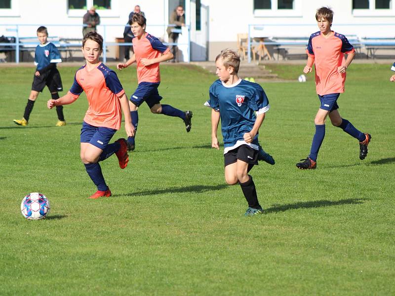 OP žáci: Husinec / Lažiště - Stachy / Zdíkov 2:3 (0:1).