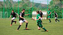 Fotbalová I.A třída: Lažiště - Lokomotiva ČB 4:4.