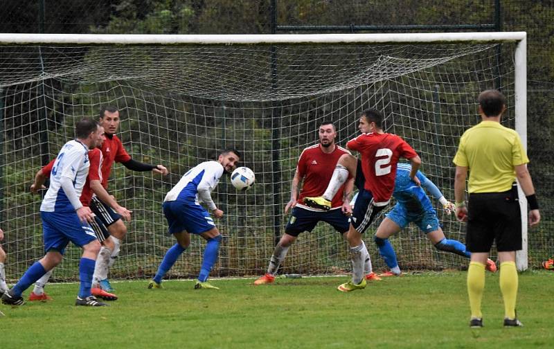 Fotbalová I.A třída: Strunkovice - Mirovice 2:1 (1:1).