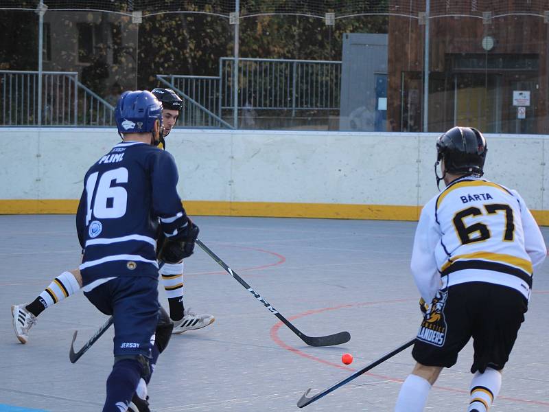 EL hokejbalistů: HBC Prachatice - HBC Kladno 3:0 (1:0, 1:0, 1:0).