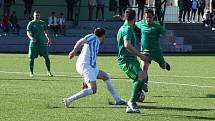 Tomáš Pecka z Tatranu Prachatice přidal proti Rudolfovu (6:0) druhý jarní hattrick