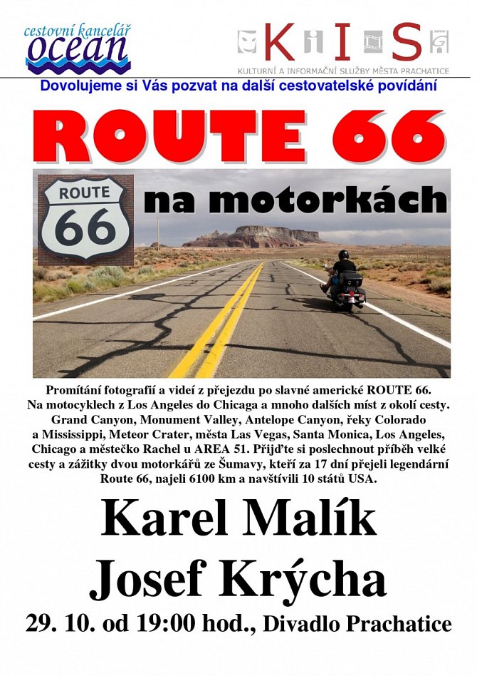 ROUTE 66 na motocyklech