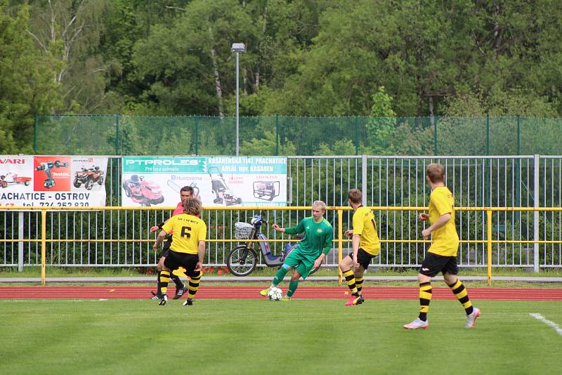 Fotbalová I.A třída: Prachatice - Lhenice 1:1.