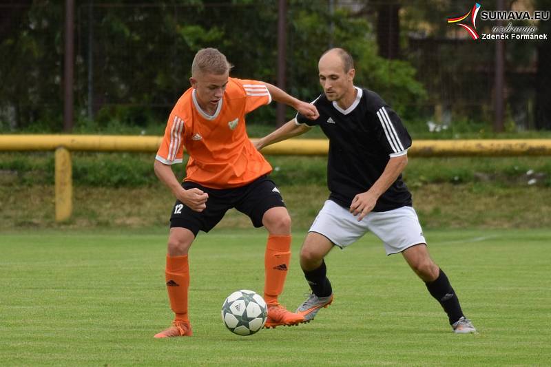 Vimperští fotbalisté zakončili sezonu na Lokomotivě České Budějovice.