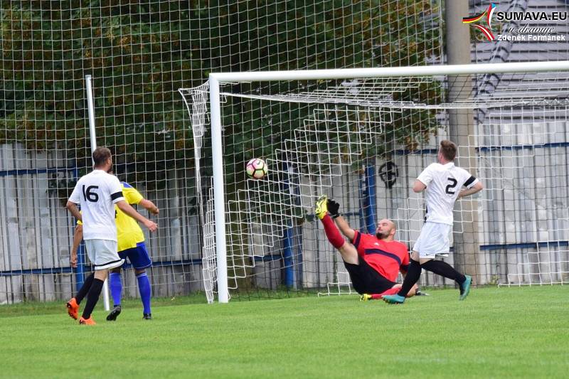 Volyně - Čkyně 0:2.