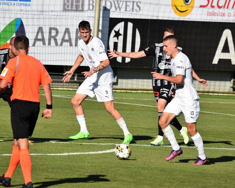 FORTUNA:LIGA: Dynamo České Budějovice - Slovácko 2:2.