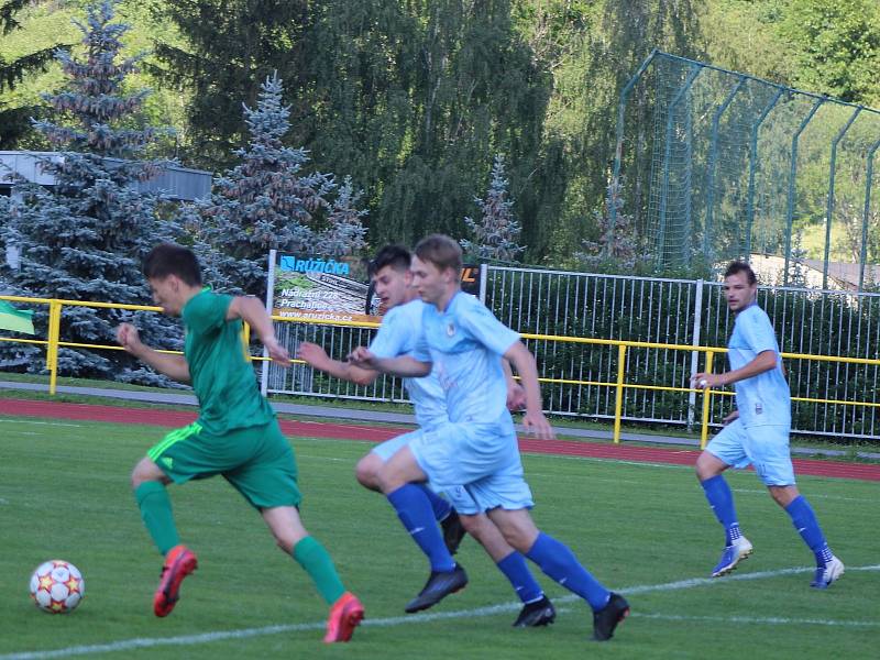Fotbalový KP: Tatran Prachatice - FK Protivín 2:3 (1:3).