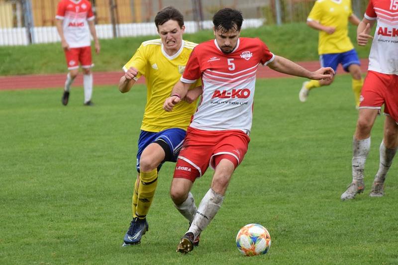 Fotbalová A třída: Vimperk - Semice 2:0.