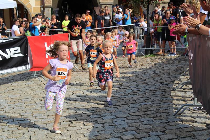 Předehrou evropskému šampionátu xterra triatlonu v Prachaticích byly závody dětí.