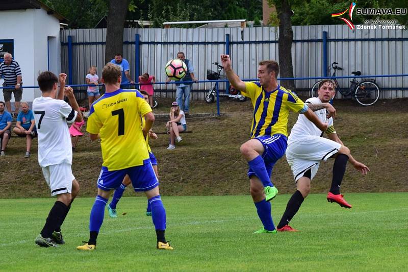 Volyně - Čkyně 0:2.