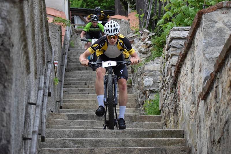 Bikeři si to rozdali při Vimperských schodech. Foto: Zdeněk Formánek