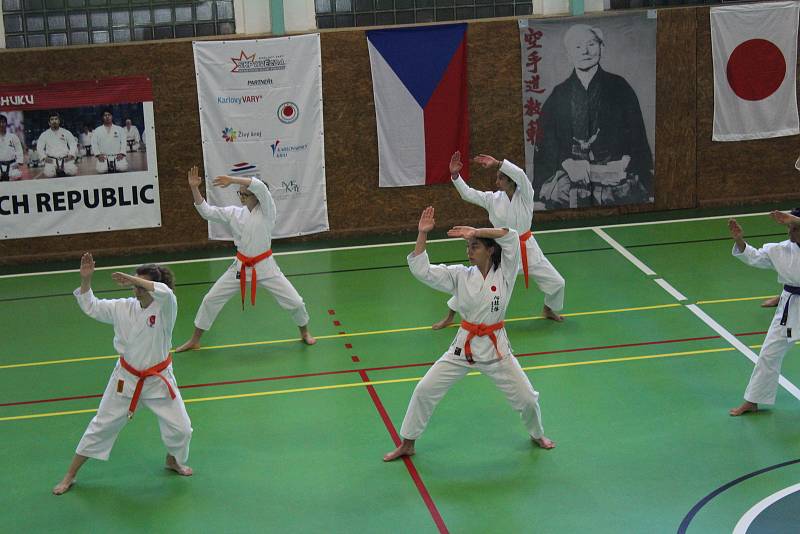 Prachatice hostí 14. ročník tréninkového kempu karatistů Gasshuku Czech 2019.