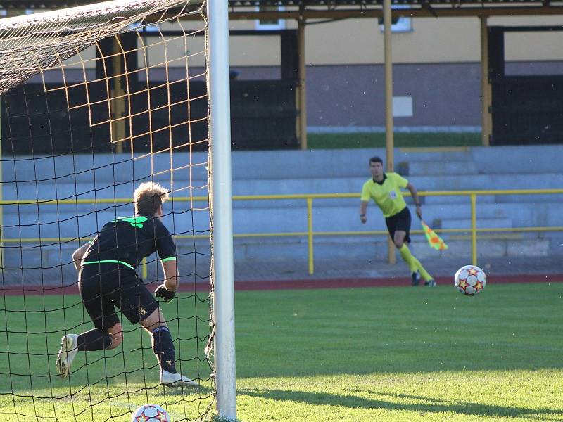 Fotbalový KP: Prachatice - Blatná 2:0.