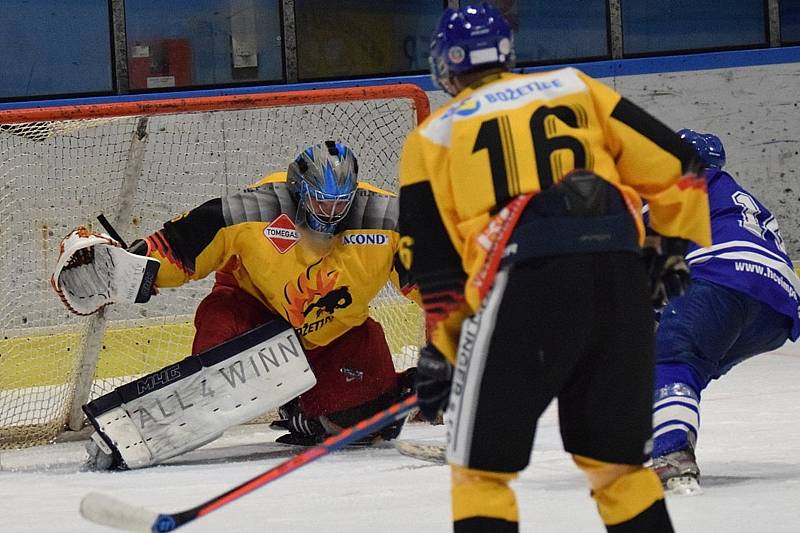 KL ledního hokeje: HC Vimperk - TJ Bpžetice 9:0 (3:0, 3:0, 3:0).