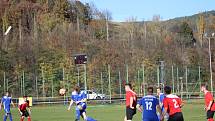 Fotbalová B třída: Čkyně - Husinec 4:1.