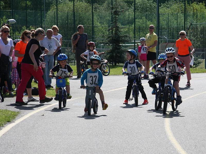 Dětský triatlon v Prachaticích 2016.