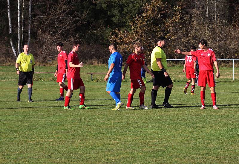 Fotbalová I.B třída: Prachatice B - Bavorov 1:1 (1:0).