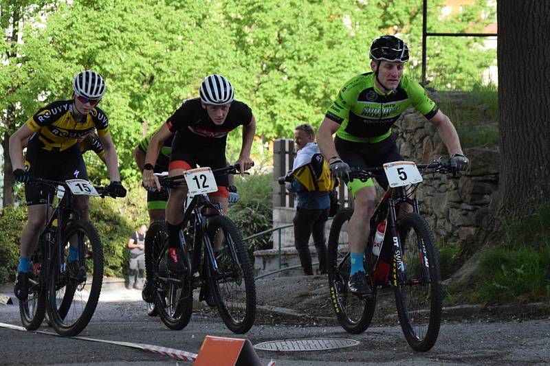 Bikeři si to rozdali při Vimperských schodech. Foto: Zdeněk Formánek