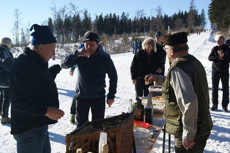 Silvestr v pravé poledne na Bučině.