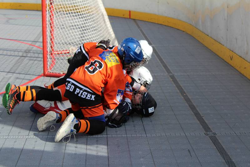 Prachatická Highlanders aréna hostila turnaj mladších a starších přípravek z jihu Čech.