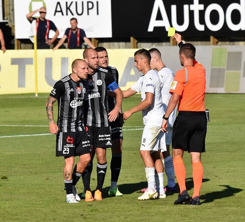 FORTUNA:LIGA: Dynamo České Budějovice - Slovácko 2:2.