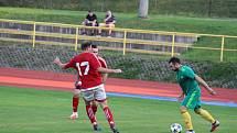 Fotbalová A třída: Prachatice - Strunkovice 1:1.