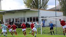 Fotbalová I.B třída: Vacov - Strunkovice 2:3.