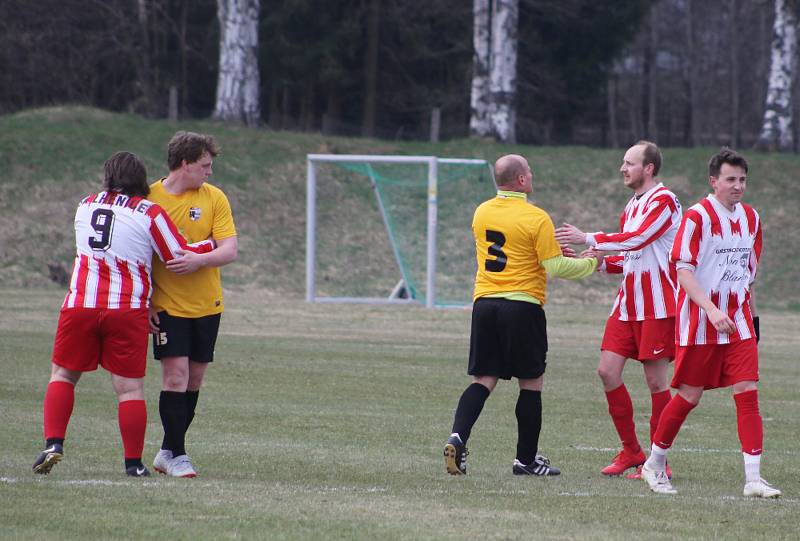 Fotbalový OP Prachaticka: Volary - Lhenice B 4:1.