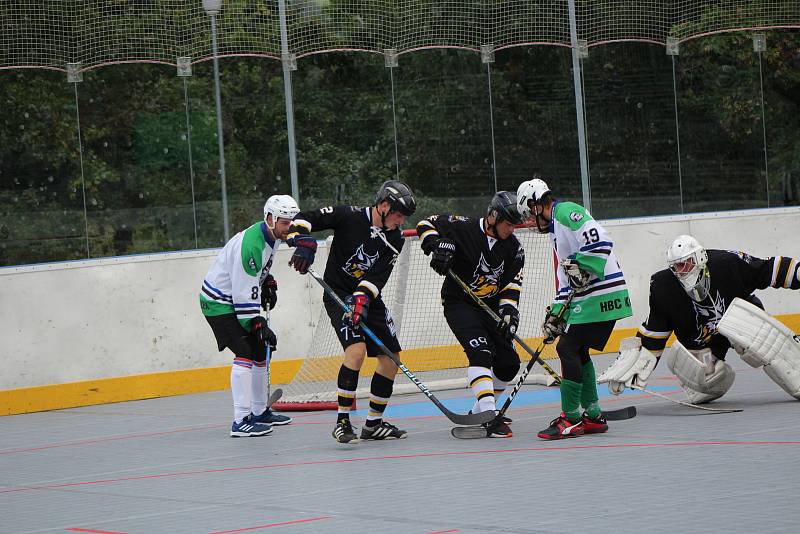 Hokejbalová příprava: HBC Prachatice - HBC Plzeň 1:2.