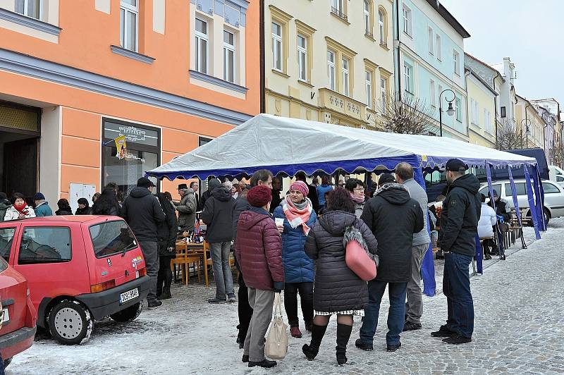 Masopustní průvod se prošel Vimperkem.