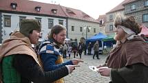 Prachatičtí si v neděli užili vánoční trhy. Bohatý program byl připraven na celou neděli.