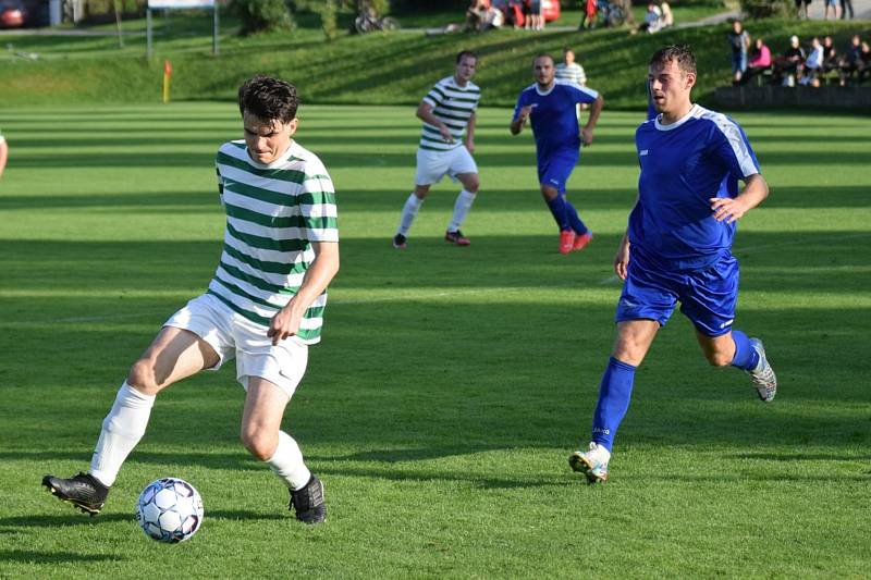 Fotbalová I.B třída: Vacov - Husinec 3:2.