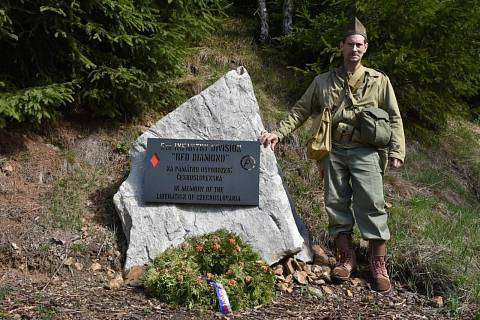 Lukáš Smola z Volar na výpravě Po stopách 5Th Infantry Division II.