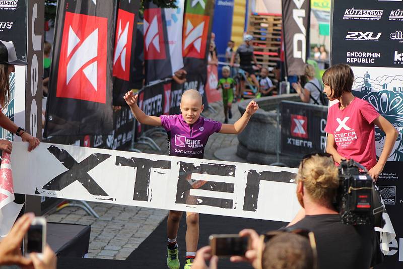 Předehrou evropskému šampionátu xterra triatlonu v Prachaticích byly závody dětí.