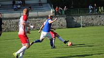 Fotbalový kraj: Lažiště - Třeboň 1:1.