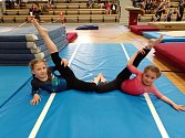 Vimperské gymnastky se představily na přeborech kraje v Táboře.