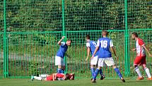 Fotbalový kraj: Lažiště - Třeboň 1:1.